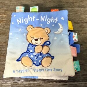 Mary Meyer Taggies Starry Night Teddy Soft Sensory Book‎
